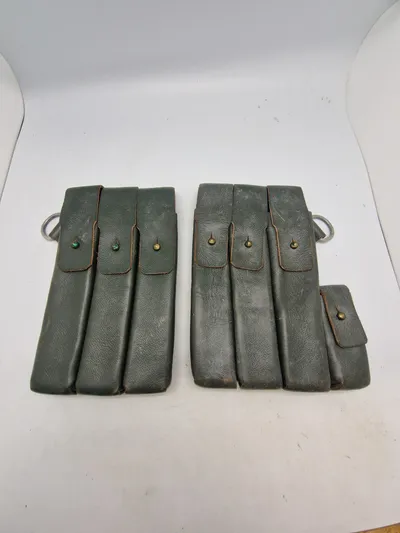 Originale MP40 magasintasker - produceret og anvendt i Norge efter ww2