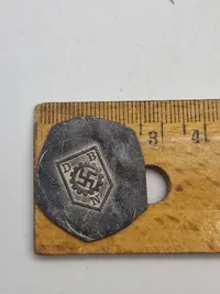 Original ikke færdiggjort nål fra Deutscher Bund Nordsachleswig (det tyske mindretal i Sønderjylland) - Ekstremt sjælden