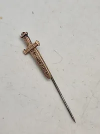 Original Dansk Anti jødisk liga WW2 nål