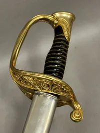 Original mint Fransk pallask