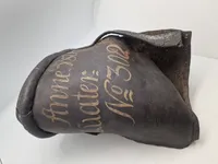 Original 18 tals branspand i læder, til renovering