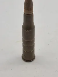 Original dansk eksercerpatron for gevær 89 i 8X58RD