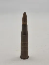 Original dansk eksercerpatron for gevær 89 i 8X58RD