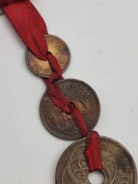 Originalt patriotisk smykke fra ww2
