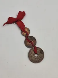 Originalt patriotisk smykke fra ww2