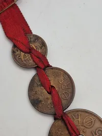 Originalt patriotisk smykke fra ww2