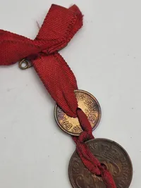 Originalt patriotisk smykke fra ww2