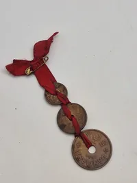 Originalt patriotisk smykke fra ww2