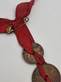Originalt patriotisk smykke fra ww2