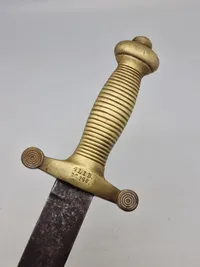 Originalt sidevåben for fodfolk model 1854 - stemplet 4 Linje Battalion, 3 kompagni