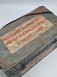 WW2 Royal Air Force, Air Ministry Stamped, Wooden boxed Astro Compass Mk.II