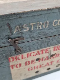 WW2 Royal Air Force, Air Ministry Stamped, Wooden boxed Astro Compass Mk.II
