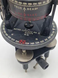 WW2 Royal Air Force, Air Ministry Stamped, Wooden boxed Astro Compass Mk.II