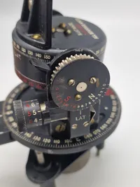 WW2 Royal Air Force, Air Ministry Stamped, Wooden boxed Astro Compass Mk.II