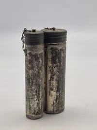 Original olieflaske for svensk Mauser M/96 - anvendt af den danske brigade