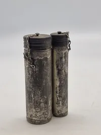 Original olieflaske for svensk Mauser M/96 - anvendt af den danske brigade