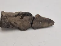 Original Pre-Colombian figur med reperation