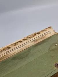 Original FDM automobil mappe med kort over dk ca 1920