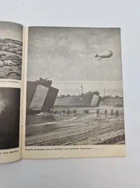 Originalt USA hæfte nedkastet - ww2
