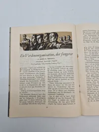 Originalt USA hæfte nedkastet - ww2