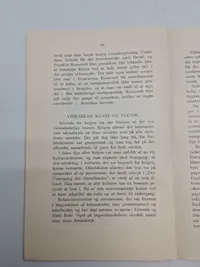 Originalt hæfte - mellemkrigstiden 1918-1939