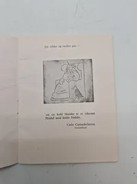 Originalt hæfte - At tænke sig - 1945