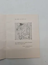 Originalt hæfte - At tænke sig - 1945