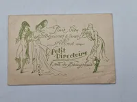 Visitkort fra Fransk bodel