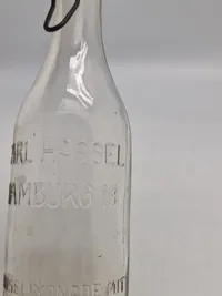 Original patentflaske - Carl Hassel - Hamburg
