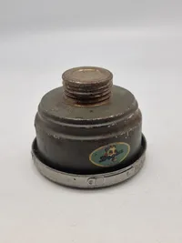 Originalt tysk gasmaske filter fra 1939