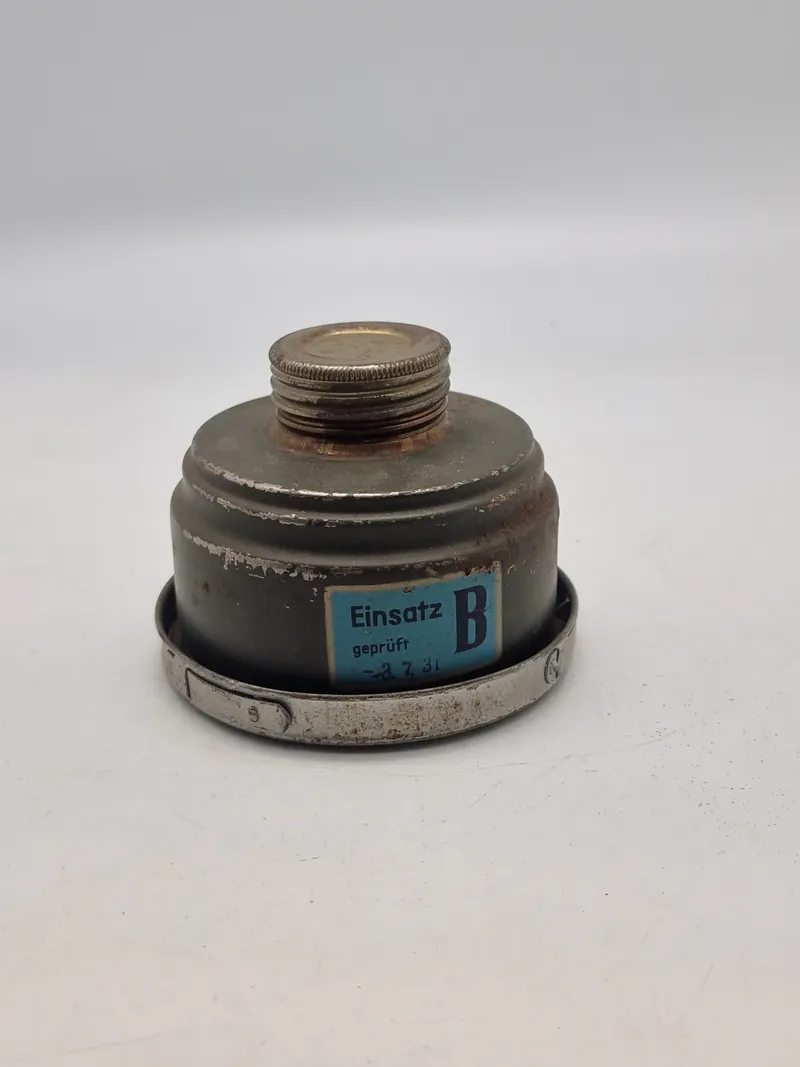 Originalt tysk gasmaske filter fra 1939