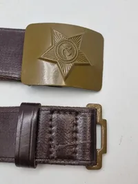 Originalt russisk bælte med spænde