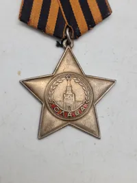 Russisk Order of glory  III class- nummereret med fuld research