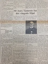 Originalt eks. af Kolding folkeblad fra 1944