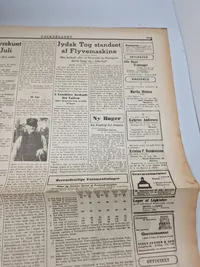 Originalt eks. af Kolding folkeblad fra 1944