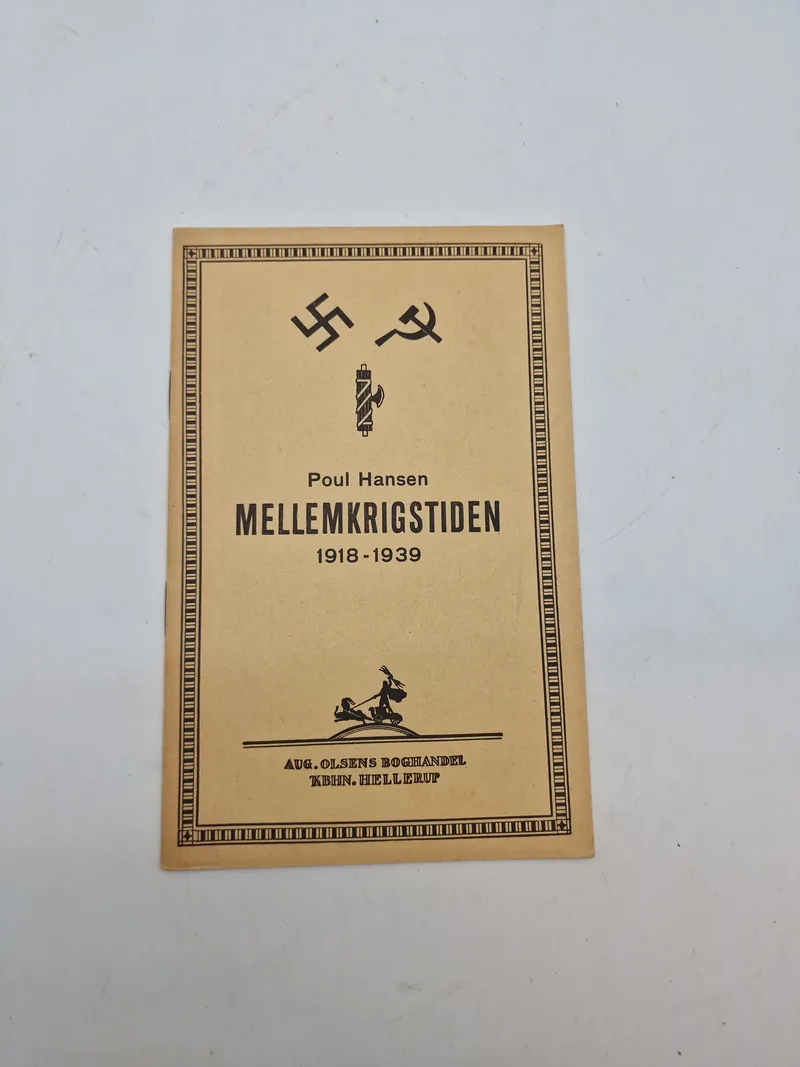 Originalt hæfte - mellemkrigstiden 1918-1939