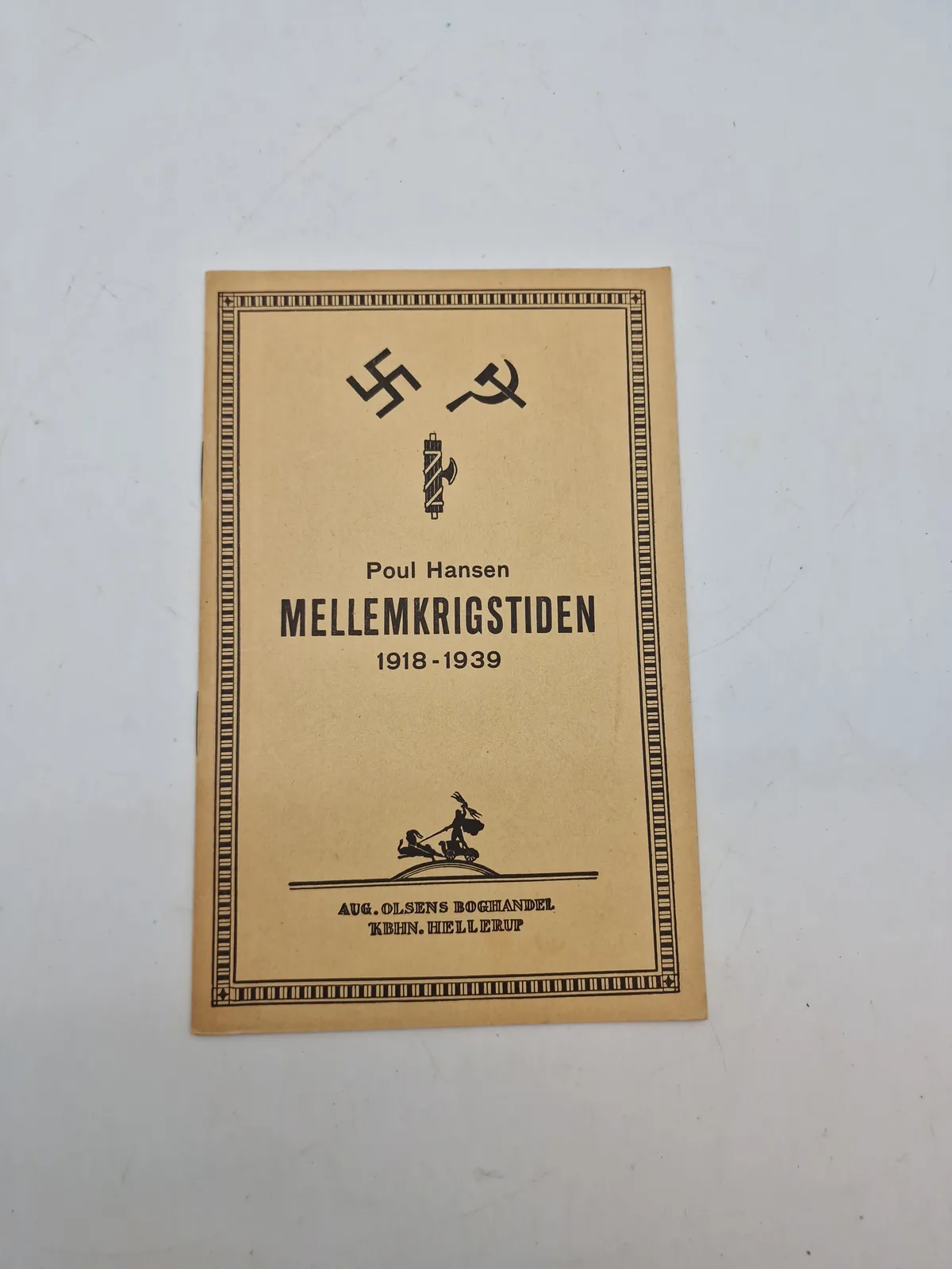 Originalt hæfte - mellemkrigstiden 1918-1939