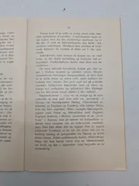 Originalt hæfte - mellemkrigstiden 1918-1939