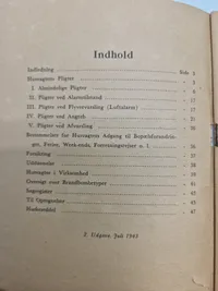 Original vejledning for husvagter - ww2