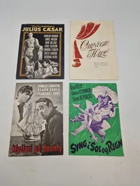 Samling danske filmprogrammer