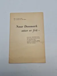 Originalt hæfte - når Danmark atter er frit