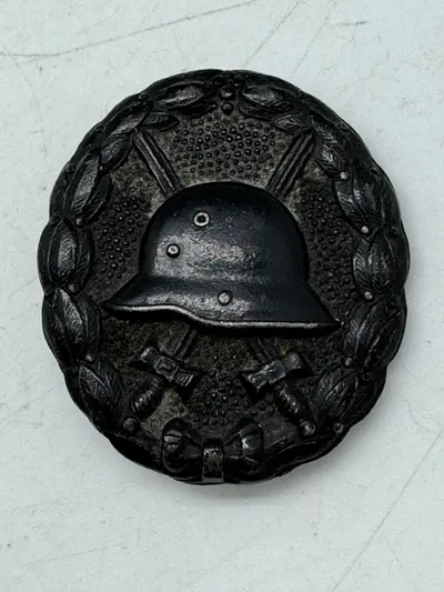 Originalt sårettegn 3.kl (sort) - ww1