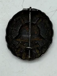 Originalt sårettegn 3.kl (sort) - ww1