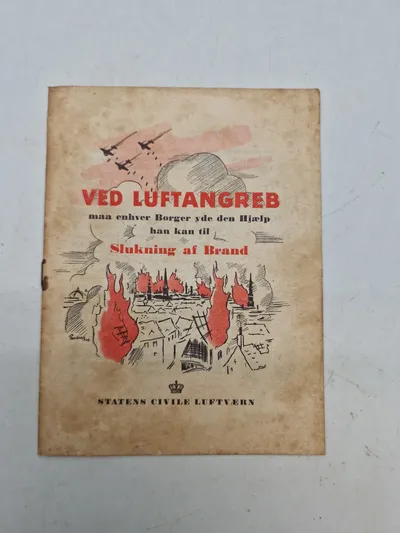 Original vejledning fra Statens civile luftværn - ww2