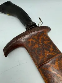 Original indonesisk ( Sumatra ) Sikin Panjang, fra ældre Dansk privat samling