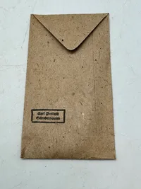 Original tildelingspose for Westwall medaljen - ww2