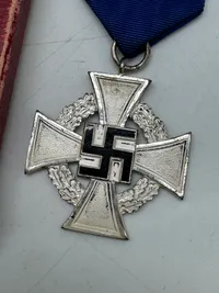 Original medalje for 25 års tro tjeneste i staten