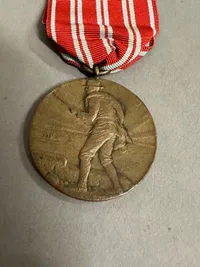 Original Medalje fra den spansk Amerikanske krig, sjælden