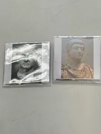 2 originale romerske mønter med fuld id