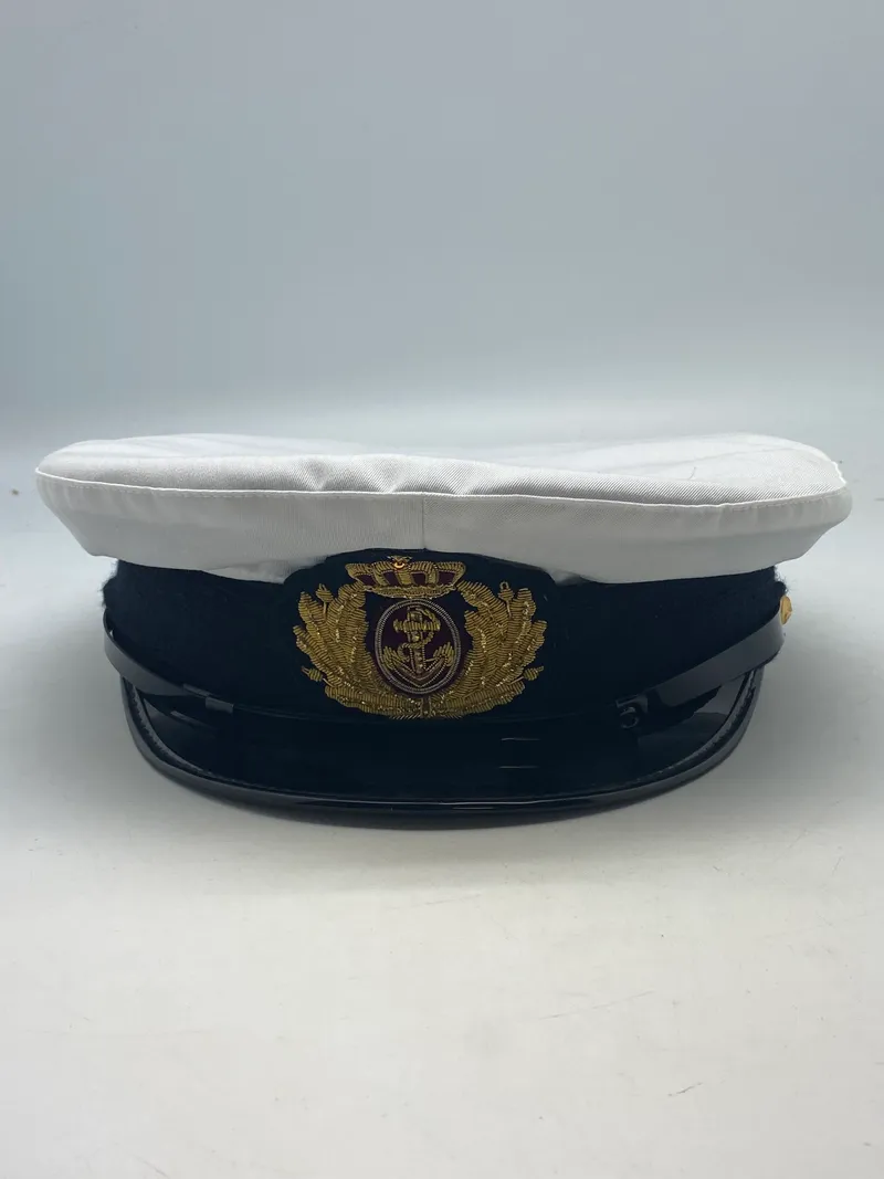 Original officers kasket fra det danske søværn